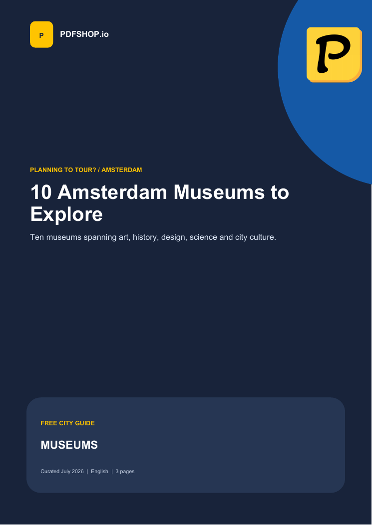 10 Amsterdam Museums to Explore